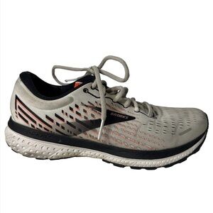 Brooks Ghost 13 Running‎ Shoes Athleisure Fitness Trainers Comfort White Pink